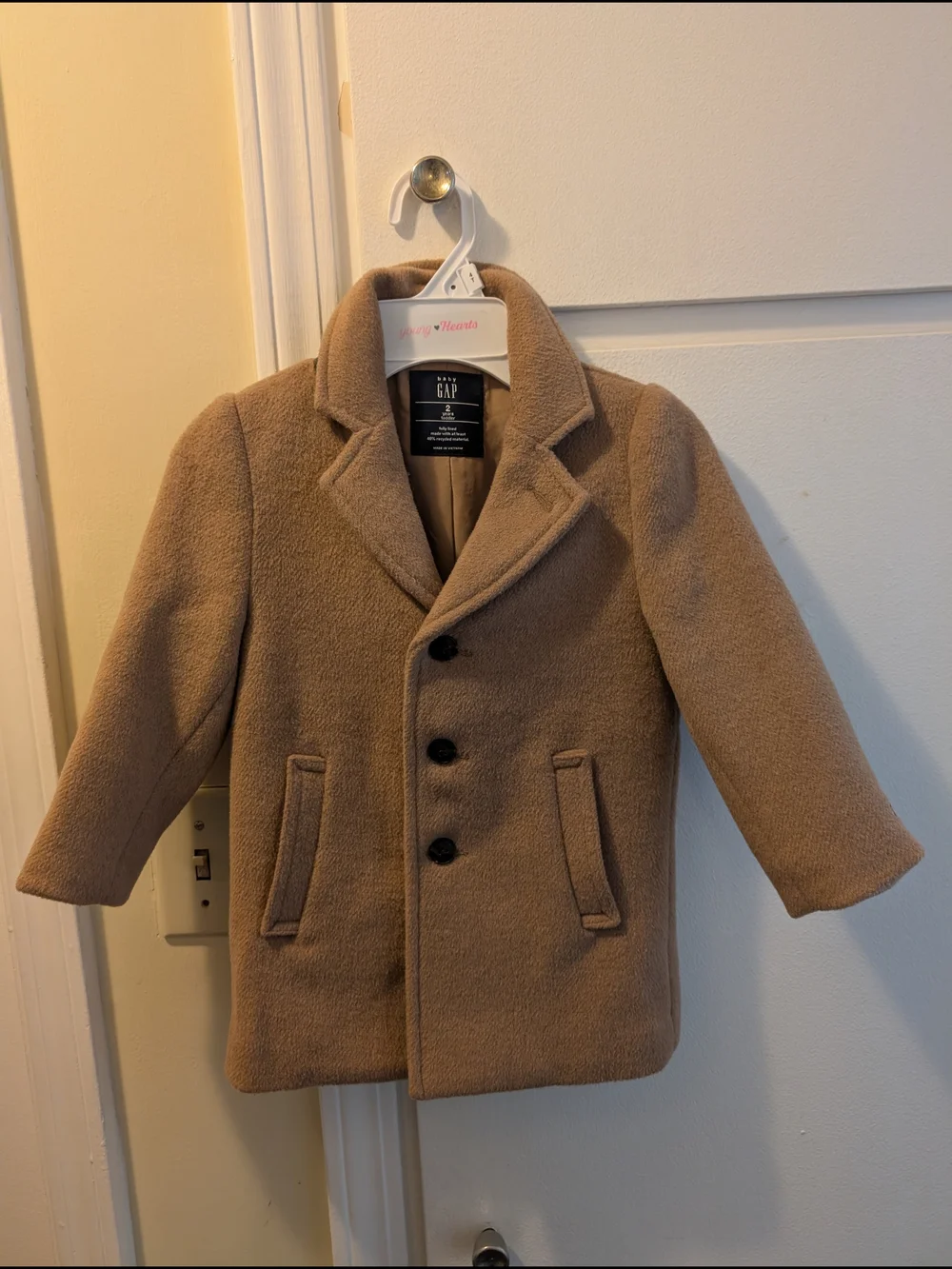 GAP Kids Tan Peacoat